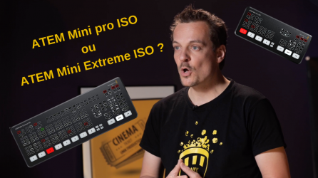 Quelle régie choisir entre l'ATEM Mini Pro ISO et l'ATEM Mini Extreme ISO ?