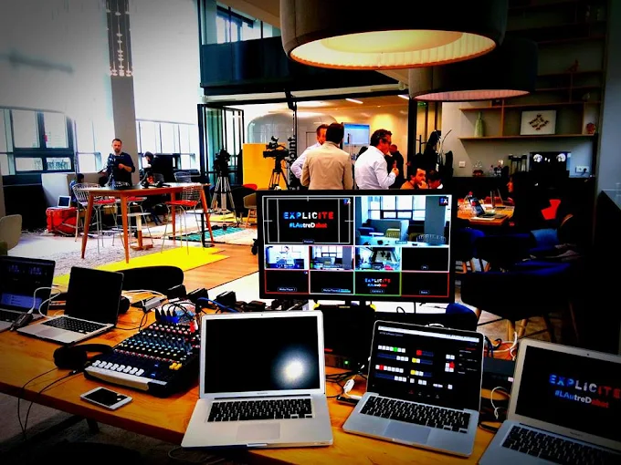 Aperçu d'une régie de live chez UNIK Production